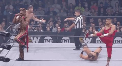 Kenny Omega Wrestling Match GIF by All Elite Wrestling on TNT
