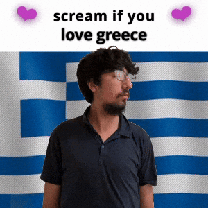 (silent) scream if you love greece