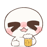 Cheer Kanpai Sticker