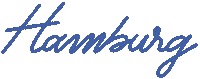 German Hamburg Sticker