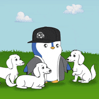 Dog GIF by Pudgy Penguins