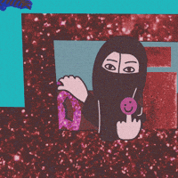 design middle finger GIF by Nerian Keywan