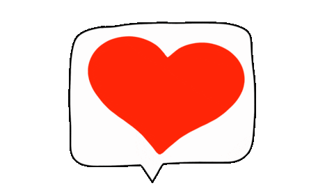 pechgirl love heart speech thought Sticker
