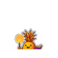 Pineapple Mindset Sticker by whynot