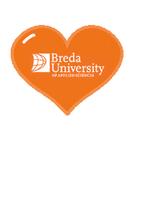 Breda University Of Applied Sciences Love Sticker by BUas