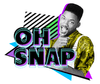 Will Smith Oh Snap Sticker by HBO Max