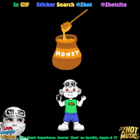 Character Honey GIF by Zhot Music