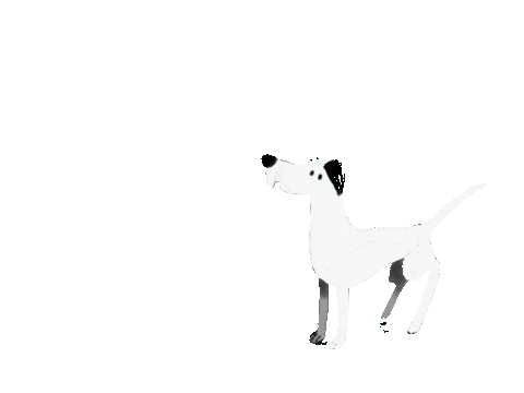 Illustration Dogs Sticker