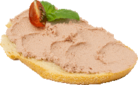 Kekec_Pasteta food bread spread pate Sticker