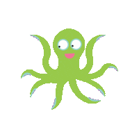 PlaygroupNSW animal kids octopus sea animal Sticker