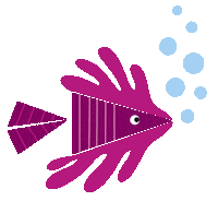 safraninthejungle animals ocean fish sea Sticker