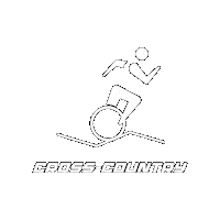Cross-Country Cross Sticker