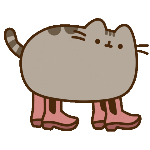 Cat Shoes Sticker by Pusheen