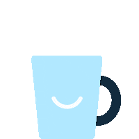 eunoiadigital coffee morning tea cafe Sticker