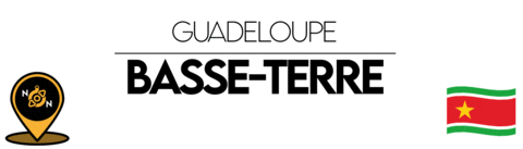 Basse-Terre Sticker by NoirNomads