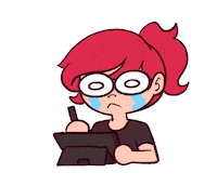 Sad Mini Me Sticker