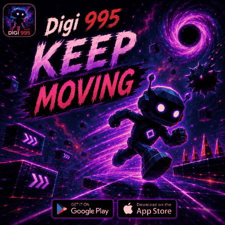 Indie Game Keep Moving GIF by Digi 995