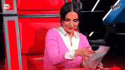 Television Wow GIF by The Voice of Italy