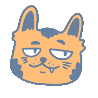 Cat Smile Sticker