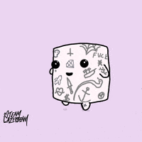 illustration pastel GIF by Nekropants