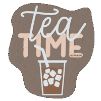 Tea Time Lara Sticker