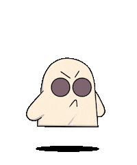 FernandezComics ghost knife fernandez fantome Sticker