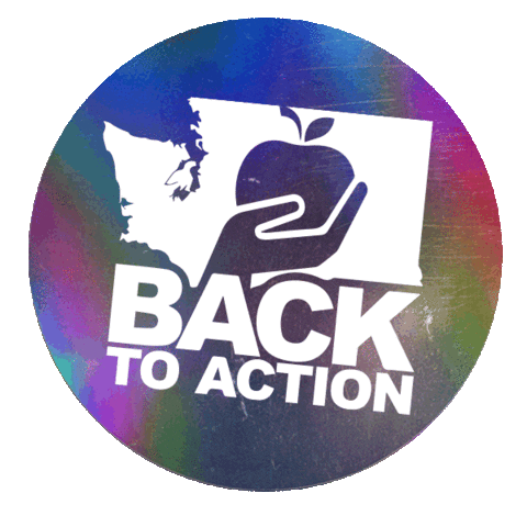 backtoaction volunteer volunteering food bank prove it Sticker