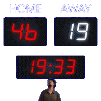 19 Away Sticker