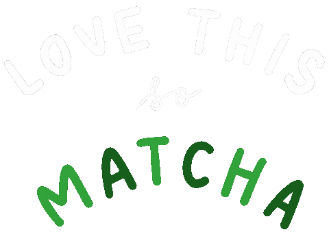 Matcha Love Sticker