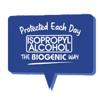 biogenic_cosmetiqueasia alcohol message biogenic isopropyl Sticker