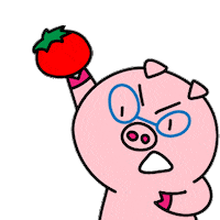 lujulutu angry tomato lujulutu lupig Sticker