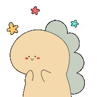 KOMARIZAURUSU love happy rainbow animals Sticker