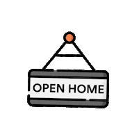 Open Home Sticker by McGrath Canberra