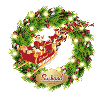 Suchard christmas xmas santa navidad Sticker