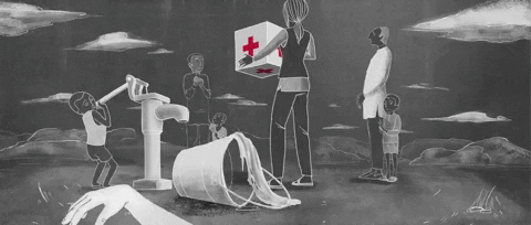 Red Cross GIF by tomcjbrown