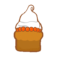 happy cake Sticker