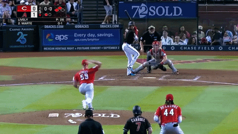 Home Run Diamondbacks GIF