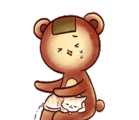 Sad Cat Sticker