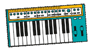 Producer Keyboard Sticker