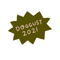 Doggust Sticker by Kaila Elders