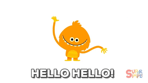 monster hello GIF by Super Simple