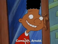 hey arnold nick splat GIF