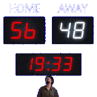 48 Away Sticker