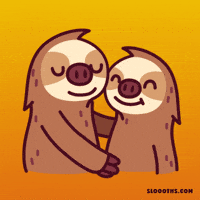 Couple Love GIF by Sloooths