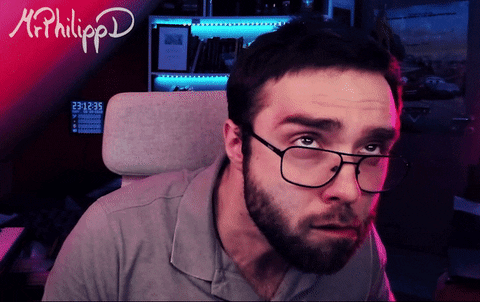 MrPhilippD giphyupload wtf face twitch GIF