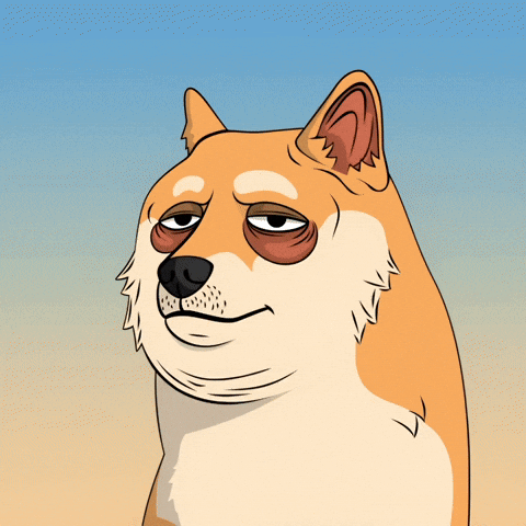 Tired Shiba Inu GIF by Doge Pound