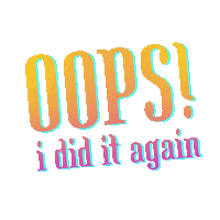 Oops I Did It Again Star Sticker by Britney Spears