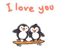 I Love You Skate Sticker