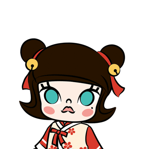 Molly Mahjong Sticker by popmartglobal