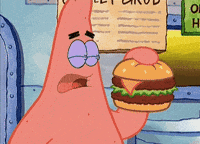 Patrick Krabby Patty GIF
